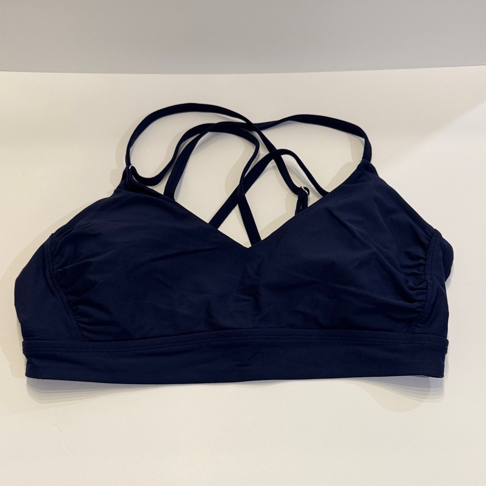 Navy Blue Swim top